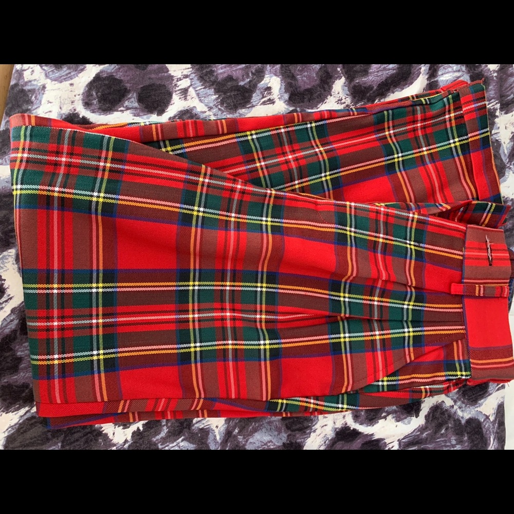 Plaid Pant